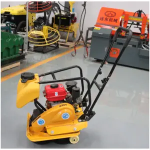 Portable Manual Sand Plate Compactor 2 Tons Diesel Concrete Floor Plate Compactor