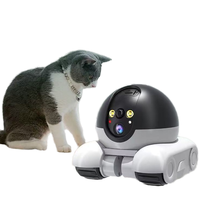 EV Tech Klassischer Luxus Umweltfreundlicher PVC Einziehbarer HD WLAN-fähiger Hunde- und Haustier-Monitor Roboter Echtzeit-Video Zwei-Wege-Audio-Tracking