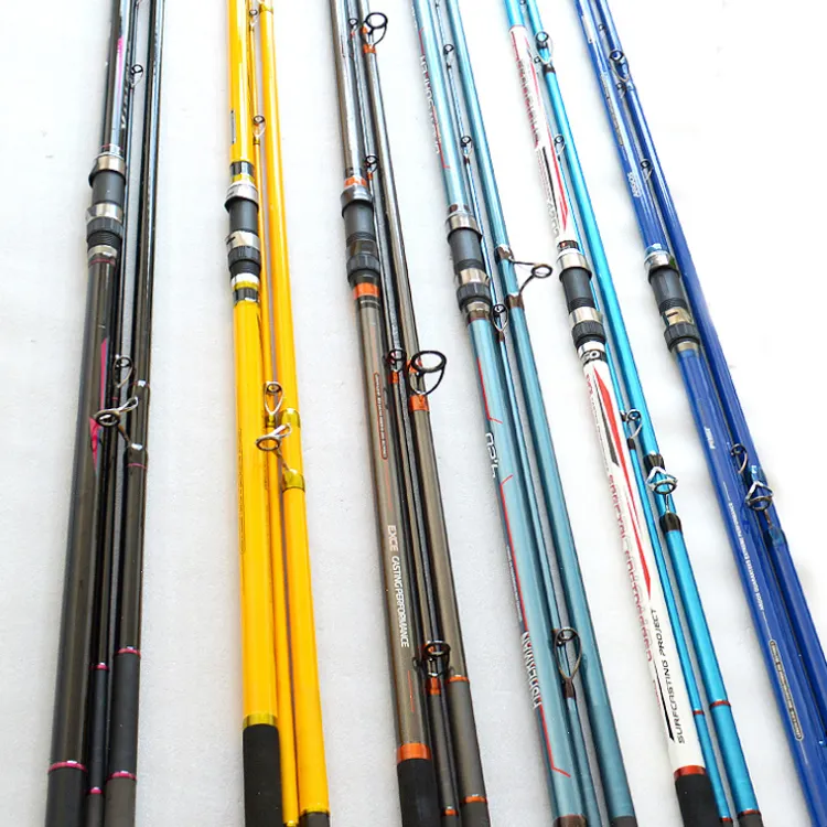 Weihai prezzo di fabbrica 4.2M canna da pesca in carbonio blanks azione Veloce surf casting canna da pesca