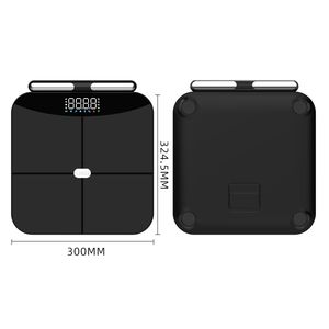 Timbangan kamar mandi Digital cerdas unik <span class=keywords><strong>Monitor</strong></span> lemak tubuh BMI untuk fitur kesehatan Bluetooth OEM/ODM dukungan disesuaikan - Product Image 2