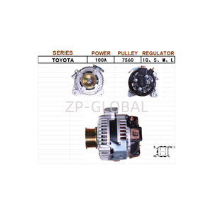 Alternateur automatique 270600H100 de voiture en gros d'usine pour <span class=keywords><strong>Toyota</strong></span> <span class=keywords><strong>Camry</strong></span> 2.4L - Product Image 4