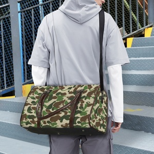 Bolsa de Viaje Tipo Tote de Gran Capacidad con Estampado de <span class=keywords><strong>Gato</strong></span> CHEETAH, Diseño Moderno y de Alta Calidad para el Día de la Independencia, 250 Años, con Cierre, Personalizada, Nueva Tendencia, Estilo Americano - Product Image 1