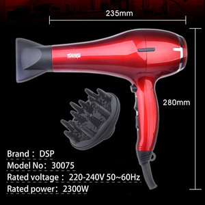 Secador de Pelo Dsp Futura de 2300W con Tecnología Iónica para Salón - Product Image 2