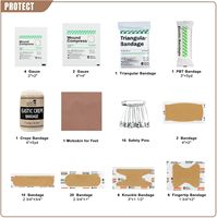 Étui Portable sac de survie médical sac de trousse d'urgence randonnée trousse médicale Mini trousse de premiers soins pour la maison en plein air