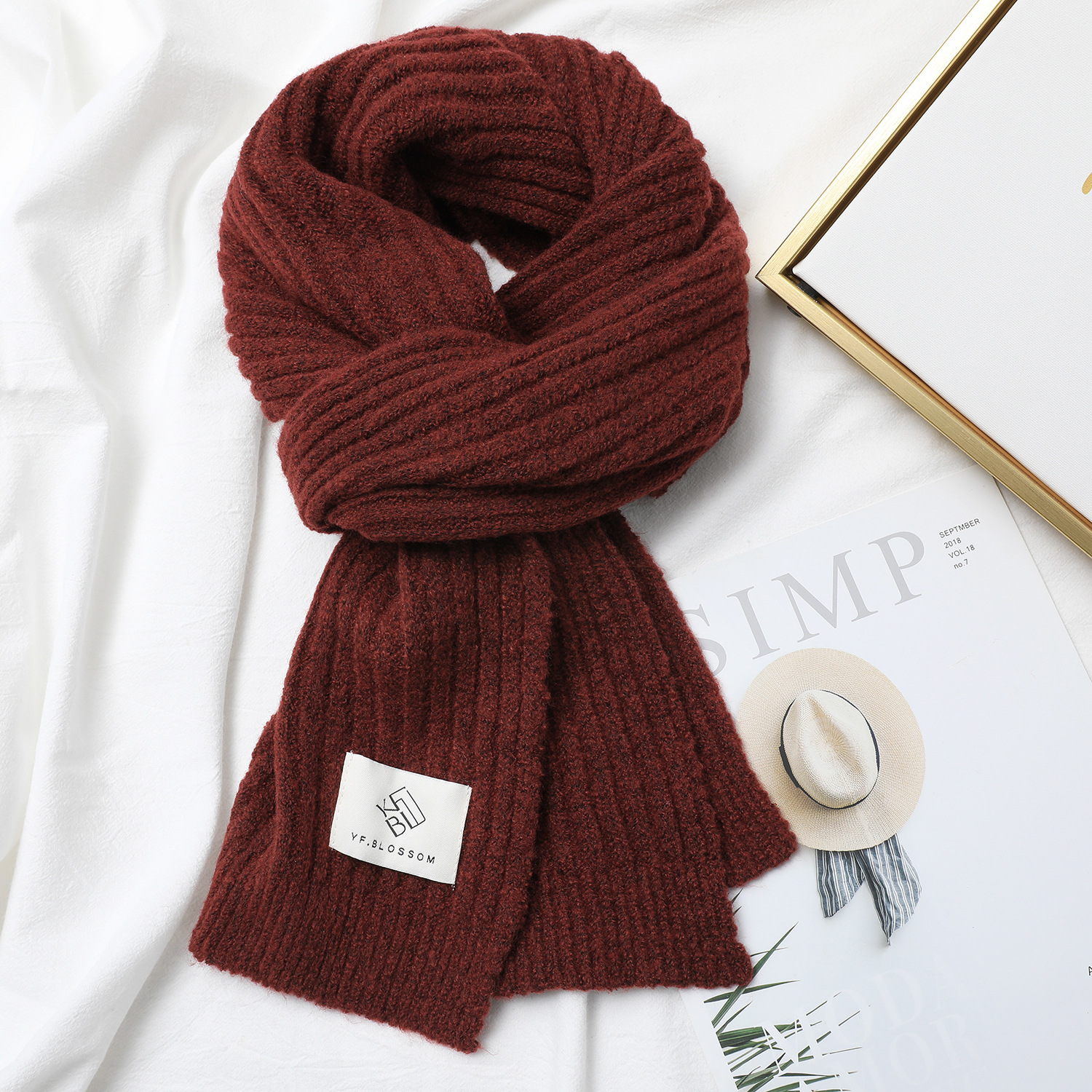 Dark red - 170cm