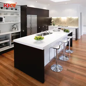 acrylic kitchen solid surface countertops white kitchen island kitchen worktops