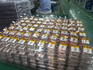 Personalizzabile 3.7v 250MAH blu auricolare Locator prezzo di fabbrica custodia polimero agli ioni di litio ricaricabile Lipo batteria CE certificata 500 - Product Image 6