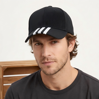 Casquette de baseball unisexe personnalisée de haute qualité, vintage, sportive, 6 panneaux, en coton, avec logo brodé, boucle métallique, respirante, imperméable, unie