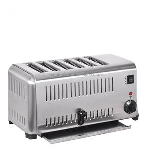 أعلى المبيعات شواء صانع محمصة المنزل آلة تحميص الخبز الكهربائية 6 شريحة محمصة - Product Image 3