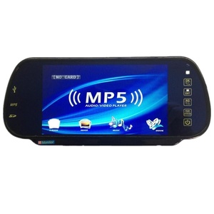 Monitor LCD de 7 pulgadas para espejo retrovisor de coche, con BT, USB, SD, MP5 - Product Image 1