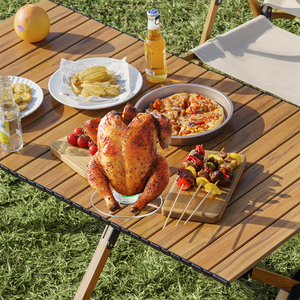 Soporte Vertical de Acero Inoxidable para Asar Pollo en Lata de Cerveza, para Parrilla, Horno, Ahumador, para Acampar al Aire Libre - Product Image 6