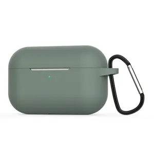 Nieuwste TPU Siliconen Pure Kleur Case Voor Airpods Pro Met Vinger Ring Waterdichte Beschermhoes Voor Airpod Pro Voor