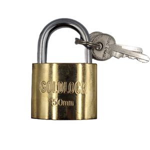 32mm delgada de tipo barato de titanio de oro pintado electrónica chapado en oro de sello de cilindro de latón de hierro candado - Product Image 2