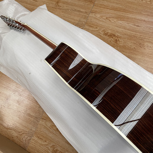 <span class=keywords><strong>Guitarra</strong></span> Acústica Personalizada de 12 Cuerdas Gib <span class=keywords><strong>Deluxe</strong></span> Westerly de Madera Maciza en Acabado Antique Sunburst - Product Image 4