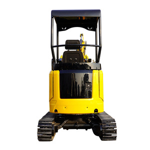 Mini-excavatrice télécommandée EZ C22 jaune avec système de surveillance pour les fouilles archéologiques - Product Image 4