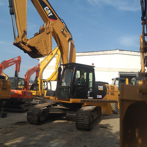 Les excavatrices CAT 330D de 30 tonnes utilisées en usine ont utilisé des machines lourdes CAT 330D dans un grand équipement - Product Image 4