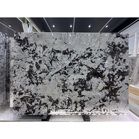 Dalle de marbre naturel poli Noir Grand Antique MTSTONE Calacatta Viola pour revêtement mural, table, salle de bain et décoration de sol