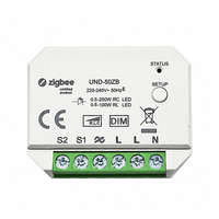 Variateur intelligent Zigbee pour LED, contrôle par coupure de phase avant et coupure de phase arrière, mini variateur multi-voies pour éclairage LED de 0,5 à 250 W