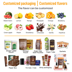 תווית אישית קולגן לנער וניל טעם חלב קוקוס ארוחה החלפת דשא חלבון מי שייק אבקת וניל שייק - Product Image 6