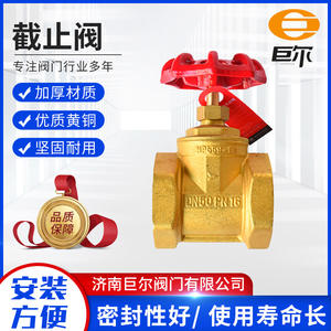 Juer Offers DN20 & DN25 Brass <b>Gate</b> <b>Valves</b> with Flange Hard Seal Manual Operation for Water Control - Product Image 4