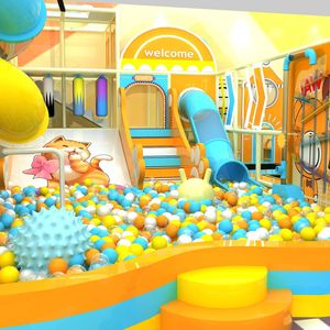 New Product Sports Style Softplay Commercial Equipment <b>Trampoline</b> Park Kids Playground Indoor - Product Image 1