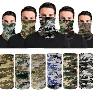 Ready Stock all'ingrosso <span class=keywords><strong>uomo</strong></span> senza cuciture <span class=keywords><strong>collo</strong></span> Camouflage ghette protezione solare maschera per il viso <span class=keywords><strong>Bandana</strong></span> per il ciclismo per le scene all'aperto - Product Image 1