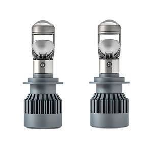 Emark aprobado 19mm lente 140 W/par 9-36V LED faro accesorios de coche H7 H8 H18 H11 tubos de calor dobles CANBUS 6000K para <span class=keywords><strong>Toyota</strong></span> - Product Image 1