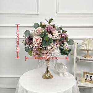 ลูกบอลดอกไม้ประดับกลางโต๊ะเเต่งงานเเเต่งงานทำจากผ้าไหมเต่งงานเเเเต่งงานเต่งงานเต่งงานเต่งงานเเต่งงาน - Product Image 2