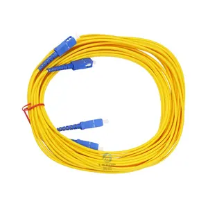 Good Quality Dual/Single Core 3M-10M Ftth Sc/FC Type Fiber Optic Cable For Eco Solvent UV DTF Inkjet Printer Data Cable