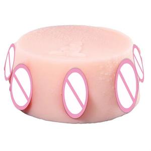 Regalo di Compleanno per Adulti 18+ Torta del Sesso <span class=keywords><strong>Masturbatore</strong></span> a Forma di <span class=keywords><strong>Vagina</strong></span> per Uomo - Product Image 5