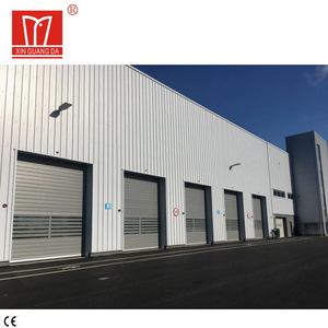 Puerta de almacén xinguangda Puerta de persiana enrollable de acero inoxidable de alta velocidad de aluminio puertas <span class=keywords><strong>enrollables</strong></span> puerta enrollable de alta calidad - Product Image 5