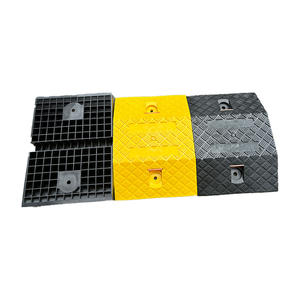 Ralentisseur de vitesse en PVC renforcé de métal Yuyue PP-235A, 25-45 mph, largeur 1-3 pouces, hauteur 50 mm, écologique, portable, compatible avec l'asphalte - Product Image 5