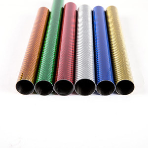 หลอดคาร์บอนไฟเบอร์หลากสีสำหรับ <span class=keywords><strong>B550</strong></span>สีดำด้านเจ็ดสี aclyric หลอดสี UV - Product Image 2