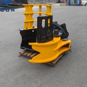 WIGON Construction Excavator Felling Head Tree Shear High <b>Hydraulic</b> System 2-5 Ton Motor Gear Shandong 1 Year Warranty - Product Image 3
