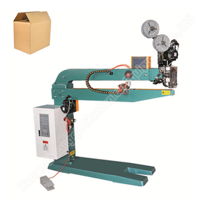 Pour faire des boîtes carton trois servomoteurs Stitiching Machine automatique boîte ondulée équipement de couture - Product Image 6