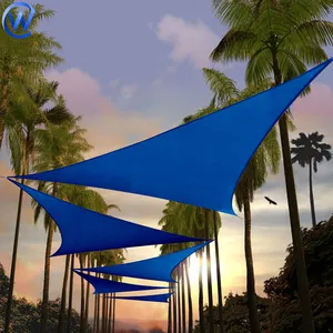 Uv Protection Awning White Triangle Sun Shade Sail Canopy Carport Triangular Shade Sail