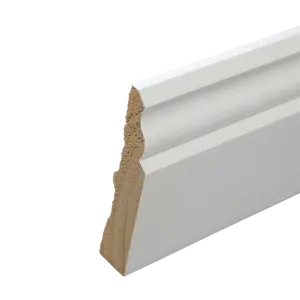 Kapı süpürgelik ön boya sınıfı Prefinished beyaz astarlanmalıdır kapı kasa MDF kalıplama beyaz astarlanmalıdır muhafaza