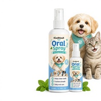 Spray dentaire KineShineX pour chats et chiens : Nettoie les dents, rafraîchit l'haleine et favorise les soins bucco-dentaires quotidiens
