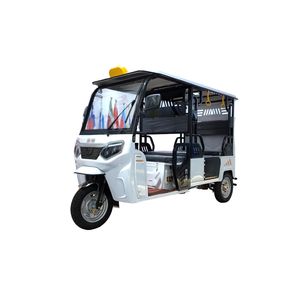 Nouveau Prix Tricycle Électrique Asiatique Tuk-Tuk Taxi à Trois Roues Pousse-Pousse Électrique <span class=keywords><strong>ToTo</strong></span> à Batterie 1000W 3000W pour Passagers - Product Image 4