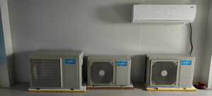 Climatiseur solaire hybride ACDC 18k avec panneau solaire mono 90% efficace pour usage domestique, commercial et extérieur - Prise US 18K MODE B (1 à - Product Image 1