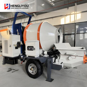Mezcladora de Concreto Portátil con Bomba de 20m³ <span class=keywords><strong>a</strong></span> 30m³/h, Bomba de Cemento Pequeñ<span class=keywords><strong>a</strong></span> <span class=keywords><strong>para</strong></span> la Venta - Product Image 5