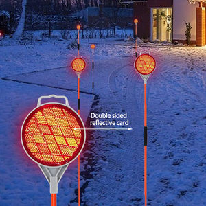 Двусторонние светоотражающие столбики из стекловолокна для разметки дорог, высота 122 см - Product Image 5