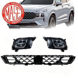 Luz diurna LED CZJF, faro antiniebla DRL para SANTA FE <span class=keywords><strong>2022</strong></span>, conjunto de luces antiniebla, venta al por mayor de fábrica - Product Image 1