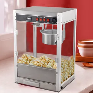 Penjualan Laris Kualitas Tinggi 8Oz Karnaval Berdiri Komersial Mesin Popcorn Industri