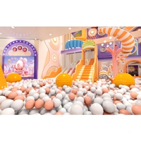 Aire de jeux intérieure personnalisée Aoleao pour anniversaire, piscine à balles, toboggan, structure d'escalade pour enfants, jeux souples certifiés CE TUV CPC