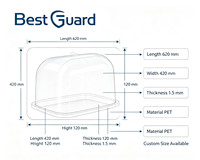 Empaque de Blíster Reciclable de PET de 1 mm Personalizado para Kit de Inicio de Semillas, Caja de Almacenamiento Tipo Concha - Marca Best Guard