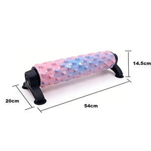 Support triangulaire en mousse en forme de croissant pour rouleau de <span class=keywords><strong>massage</strong></span> de relaxation musculaire, mace roller, équipement d'exercice premium - Product Image 2