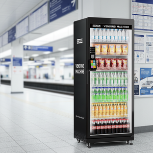 Máquina Expendedora Comercial con IA XMAI M680, Capacidad para 572 Artículos, Eficiencia Energética <span class=keywords><strong>de</strong></span> 3.5kWh/<span class=keywords><strong>día</strong></span>, Tecnología <span class=keywords><strong>de</strong></span> Visión Artificial, 4G LTE Remoto - Product Image 1