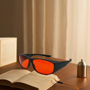 توصيل سريع نظارات شمسية بحافة كاملة مربعة مستديرة لاستخدام عدسات متوافرة باللون الأزرق الأسود الأحمر الأصفر البرتقالي عدسات مستقطبة - Product Image 6