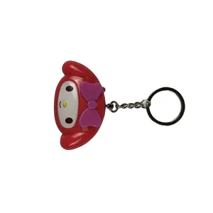 Wholesale Customization Cute Mini Women Children Self Defense Keychain Security Alarm Keychain Emergency Alarm Keyring